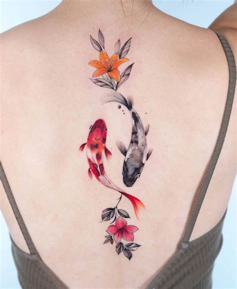 25 Amazing Koi Fish Tattoo Designs To Transform Your Body
