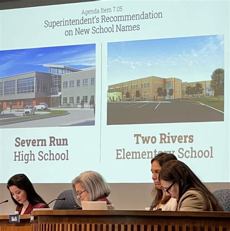 Anne Arundel Announces Severn Run High And Two Rivers Elementary