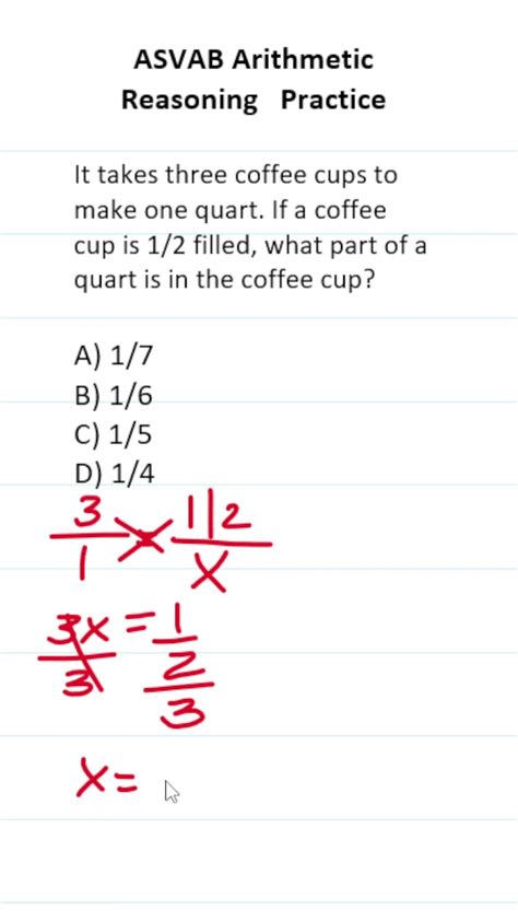 Asvab Picat Arithmetic Reasoning Practice Test Q Conversions