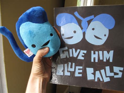 Blue Balls Explained I Heart Guts Plush Organs