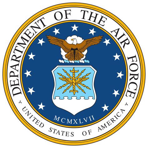 File Seal Of The United States Department Of The Air Force Svg Wikipedia