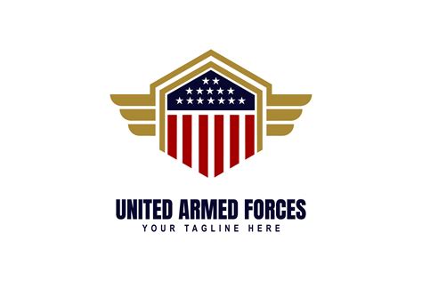 Flag Of United States Armed Forces Logo Png Vector Svg Free Download