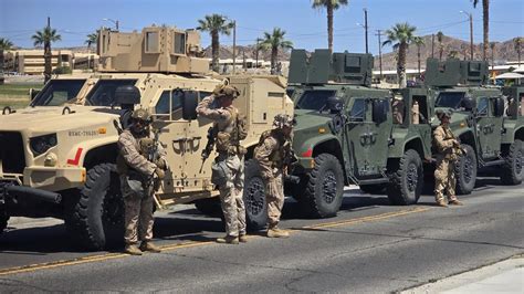 Marines Prepare To Integrate With Military Task Force In L A Although