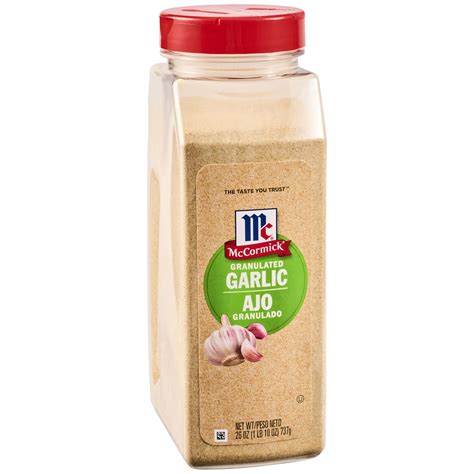 Mccormick Granulated Garlic 26 Oz Goisco Com