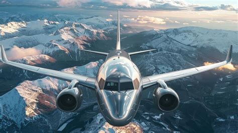Passenger Planes Military Planes Private Jets Premium Ai Generated Image