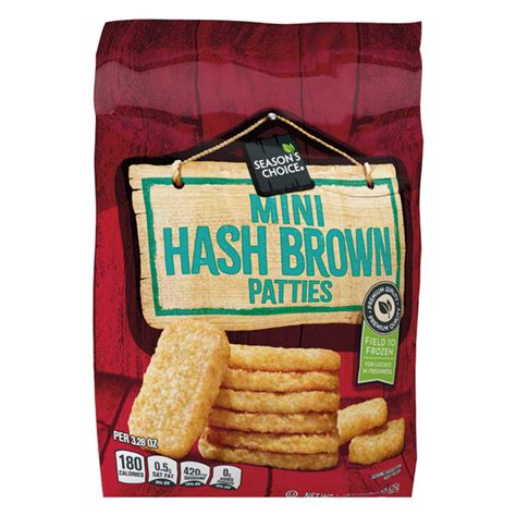 Pick 5 Pre Cooked Homestyle Hash Brown Patties Same Day Delivery Or Pickup Tops Markets