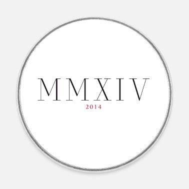 Roman Numeral Year Of Birth Made In 2009 Square Fridge Magnet