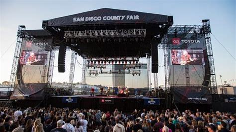 San Diego Fair Concert Series Who Is Performing At The San Diego