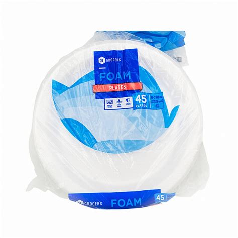 Se Grocers Foam Plates 45 Ct Delivery Or Pickup Near Me Instacart