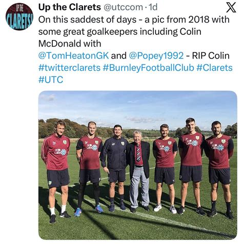 Up The Clarets Utccom Posts X