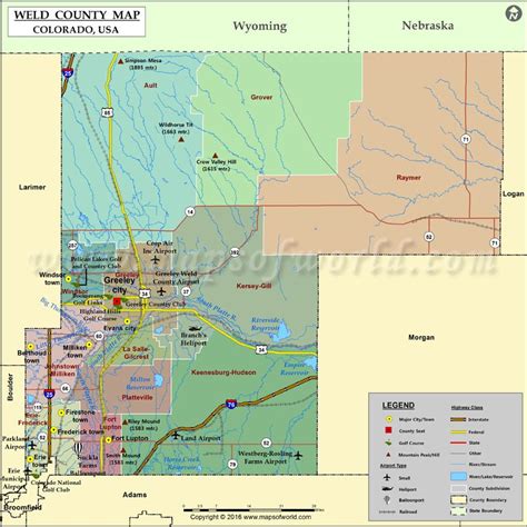 Weld County Map Colorado Colorado Redistricting New District